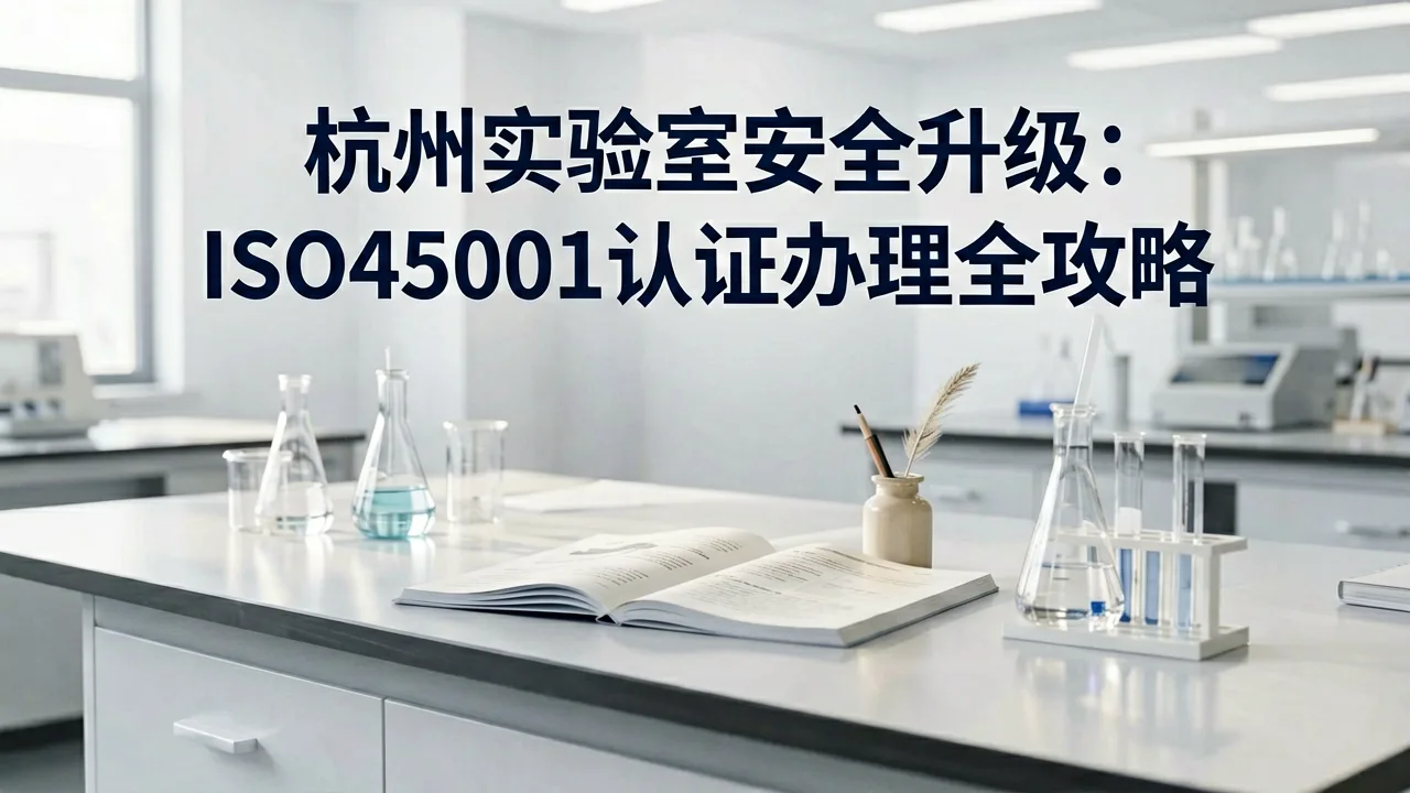 杭州实验室安全升级：ISO45001认证办理全攻略